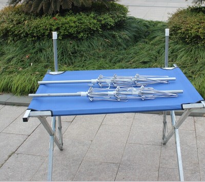 【一件代發(fā) 1米地攤貨架新款折疊飾品架 夜市多功能地攤貨架展示架】價格,廠家,圖片,展示架、支架,臨海市金蘋果塑鋼制品廠-